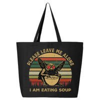 Mothman Eating Soup Please Leave Me Alone I Am Eating Soup 25L Jumbo Tote