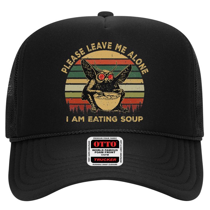 Mothman Eating Soup Please Leave Me Alone I Am Eating Soup Hat