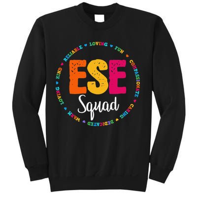 Matching ESE Squad First Last Day Team Teacher Student Tribe Sweatshirt