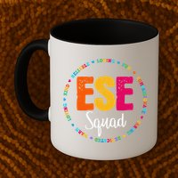 Matching ESE Squad First Last Day Team Teacher Student Tribe Mug