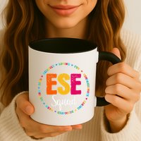 Matching ESE Squad First Last Day Team Teacher Student Tribe Mug