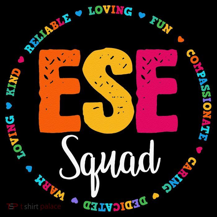 Matching ESE Squad First Last Day Team Teacher Student Tribe Drawstring Bag