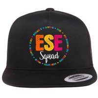 Matching ESE Squad First Last Day Team Teacher Student Tribe Flat Bill Trucker Hat