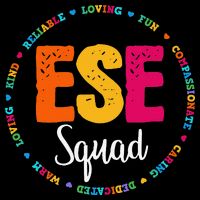 Matching ESE Squad First Last Day Team Teacher Student Tribe Flat Bill Trucker Hat