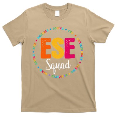 Matching ESE Squad First Last Day Team Teacher Student Tribe T-Shirt
