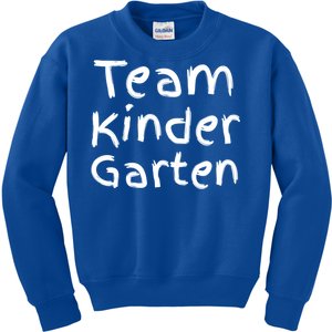 Matching Eletary School Teacher Funny Gift Team Kindergarten Funny Gift Kids Sweatshirt