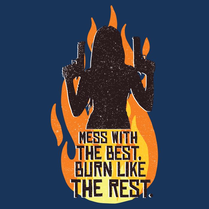 Mess With The Best Burn Like The Rest Infant Baby Jersey Bodysuit