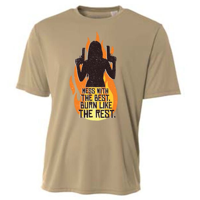 Mess With The Best Burn Like The Rest Cooling Performance Crew T-Shirt