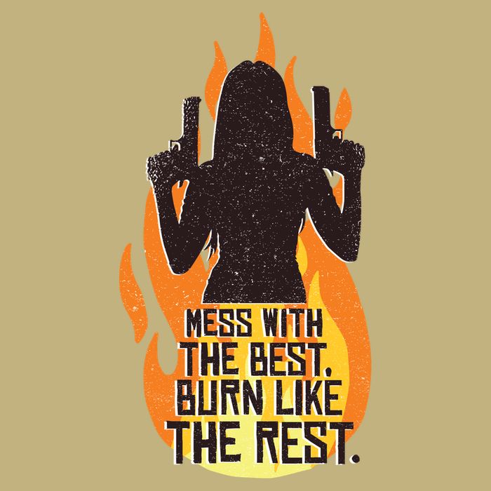 Mess With The Best Burn Like The Rest Mousepad