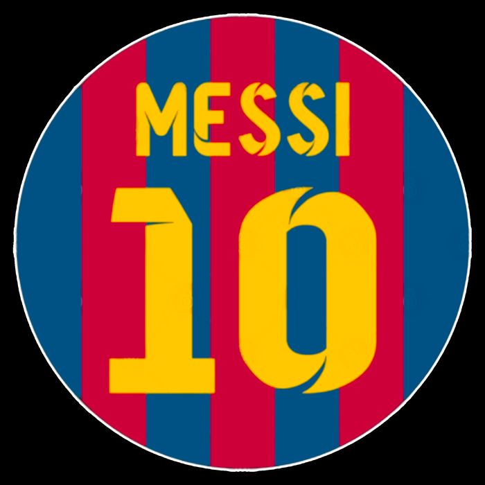 Messi Number 10 Retired Soccer Jersey 16 in Basic Backpack
