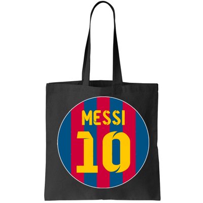 Messi Number 10 Retired Soccer Jersey Bag