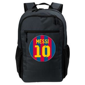 Messi Number 10 Retired Soccer Jersey Daily Commute Backpack