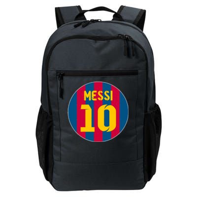 Messi Number 10 Retired Soccer Jersey Daily Commute Backpack