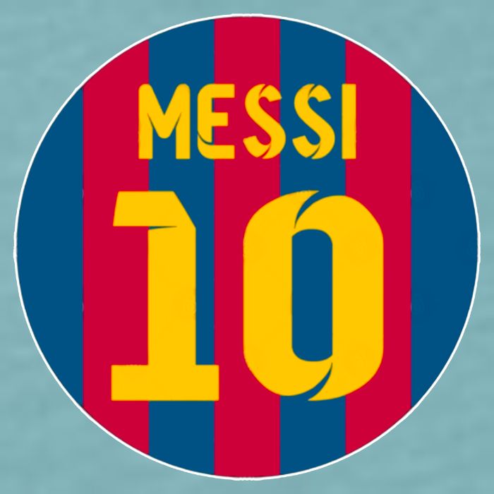 Messi Number 10 Retired Soccer Jersey Sueded Cloud Jersey T-Shirt