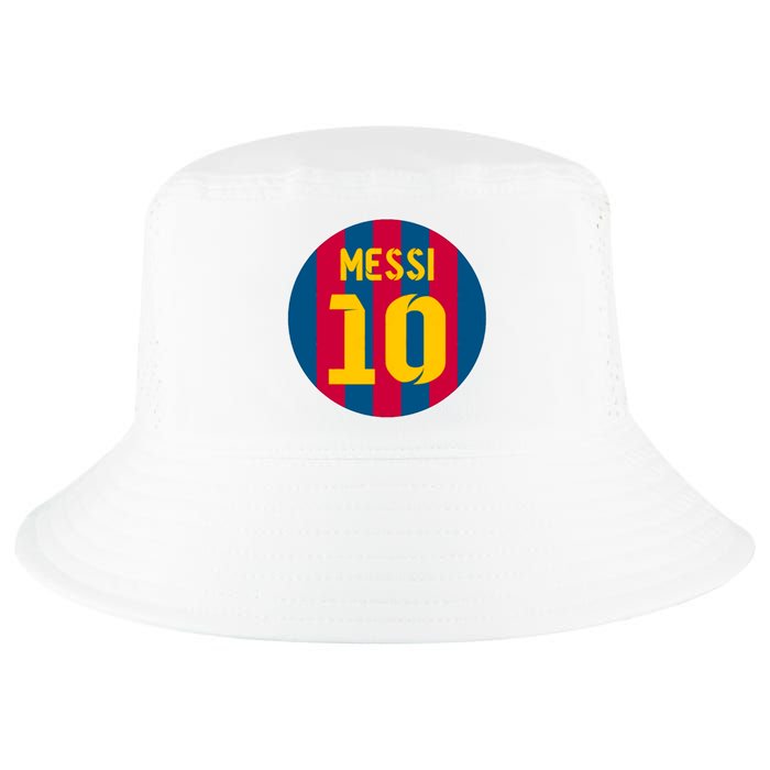 Messi Number 10 Retired Soccer Jersey Cool Comfort Performance Bucket Hat