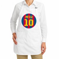 Messi Number 10 Retired Soccer Jersey Apron