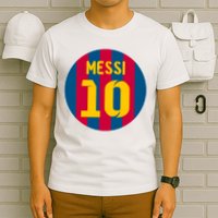 Messi Number 10 Retired Soccer Jersey T-Shirt