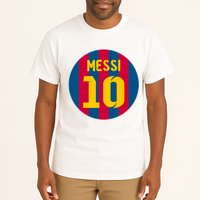 Messi Number 10 Retired Soccer Jersey Tall T-Shirt