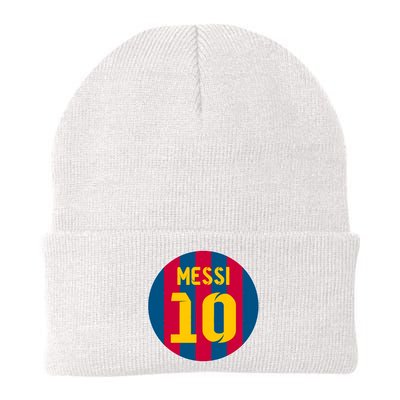 Messi Number 10 Retired Soccer Jersey Beanie