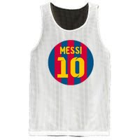 Messi Number 10 Retired Soccer Jersey Mesh Reversible Basketball Jersey Tank