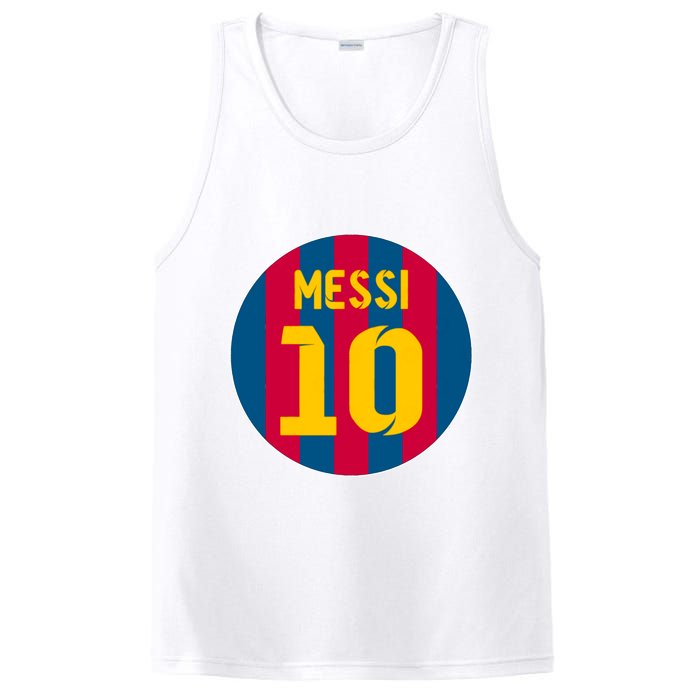 Messi Number 10 Retired Soccer Jersey PosiCharge Competitor Tank