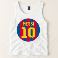Messi Number 10 Retired Soccer Jersey Tank Top
