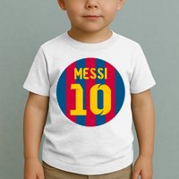 Messi Number 10 Retired Soccer Jersey Toddler T-Shirt