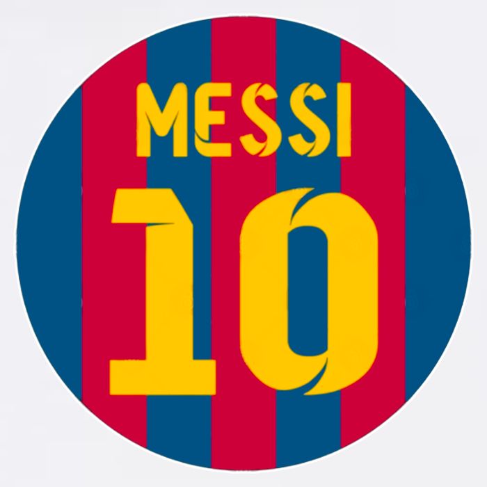 Messi Number 10 Retired Soccer Jersey Wool Snapback Cap