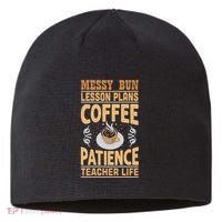 Messy Bun Lesson Plans Funny Teacher Sustainable Beanie