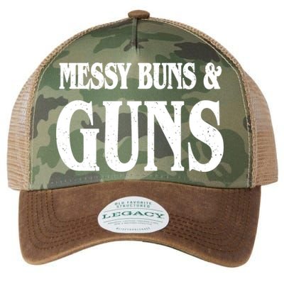 Messy Buns And Guns Legacy Tie Dye Trucker Hat