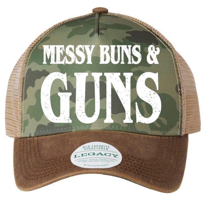 Messy Buns And Guns Legacy Tie Dye Trucker Hat