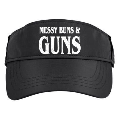 Messy Buns And Guns Adult Drive Performance Visor