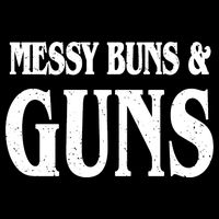 Messy Buns And Guns Ladies Essential Flowy Tank