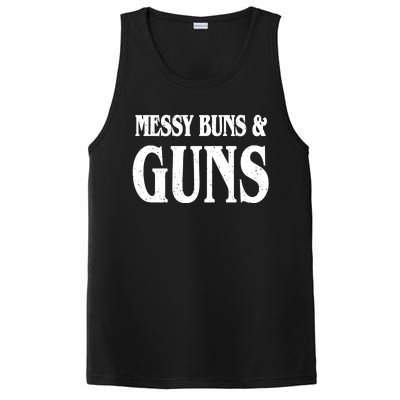 Messy Buns And Guns PosiCharge Competitor Tank