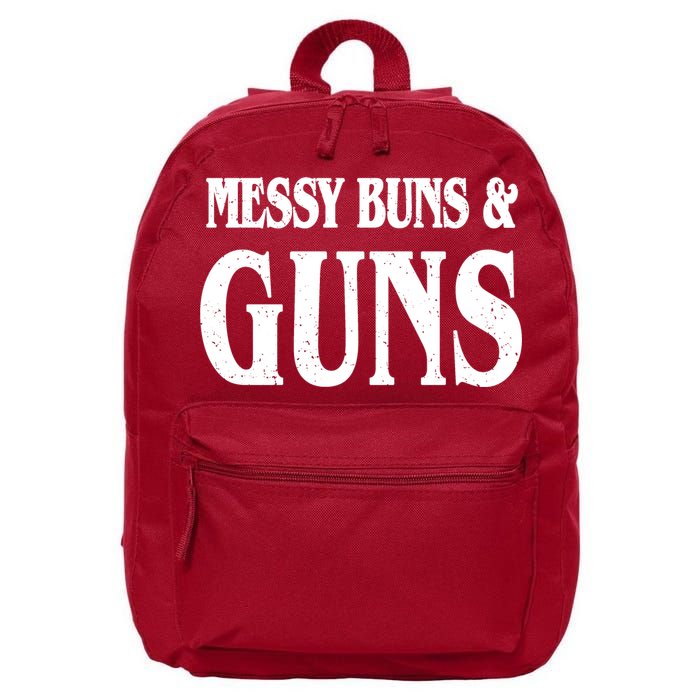 Messy Buns And Guns 16 in Basic Backpack