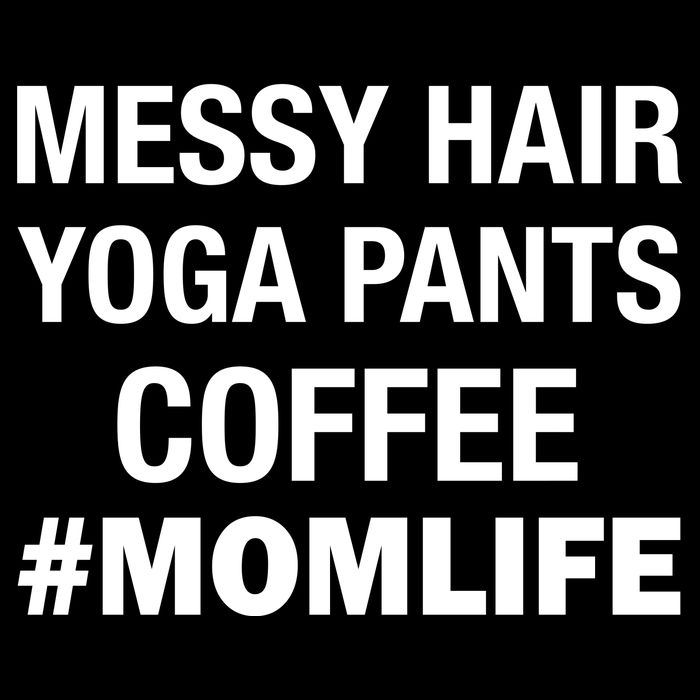 Messy Hair Yoga Pants Mom Life #Momlife Wool Snapback Cap