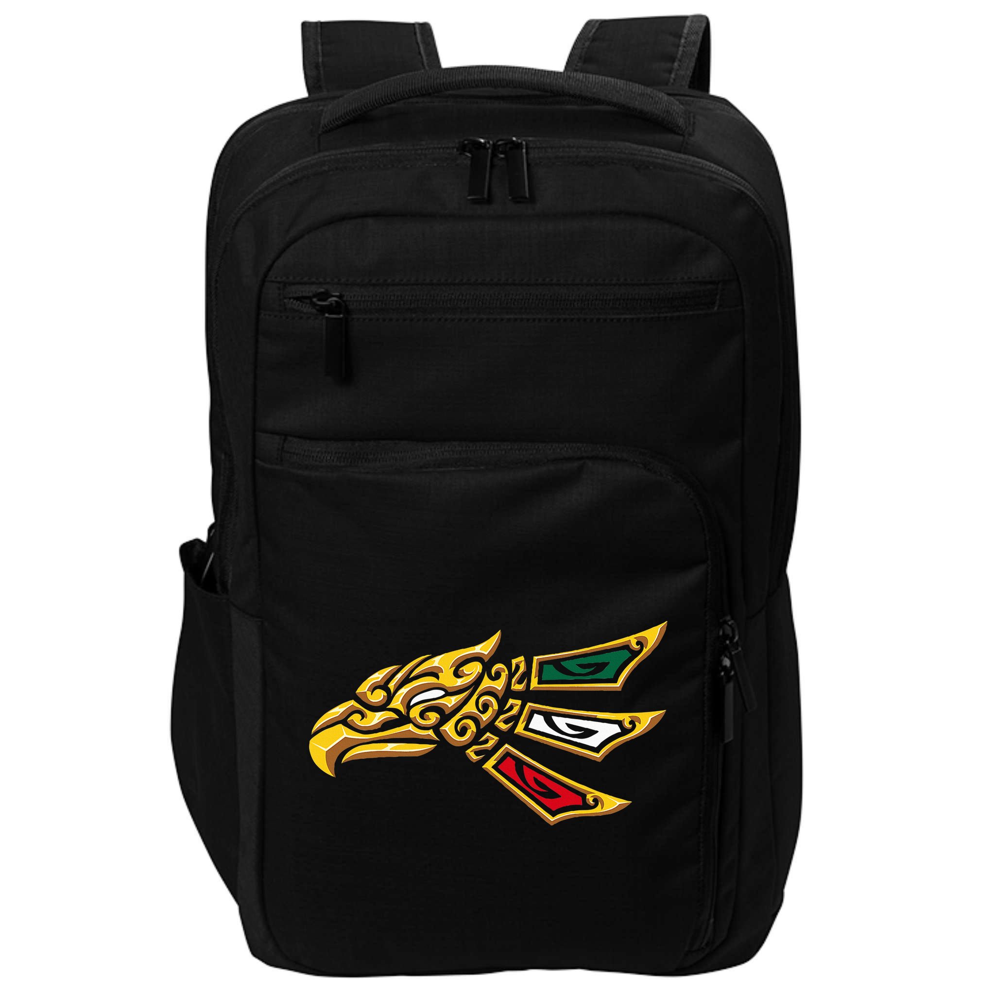 Mexican Eagle Tribal Style Hecho En Mexico Impact Tech Backpack