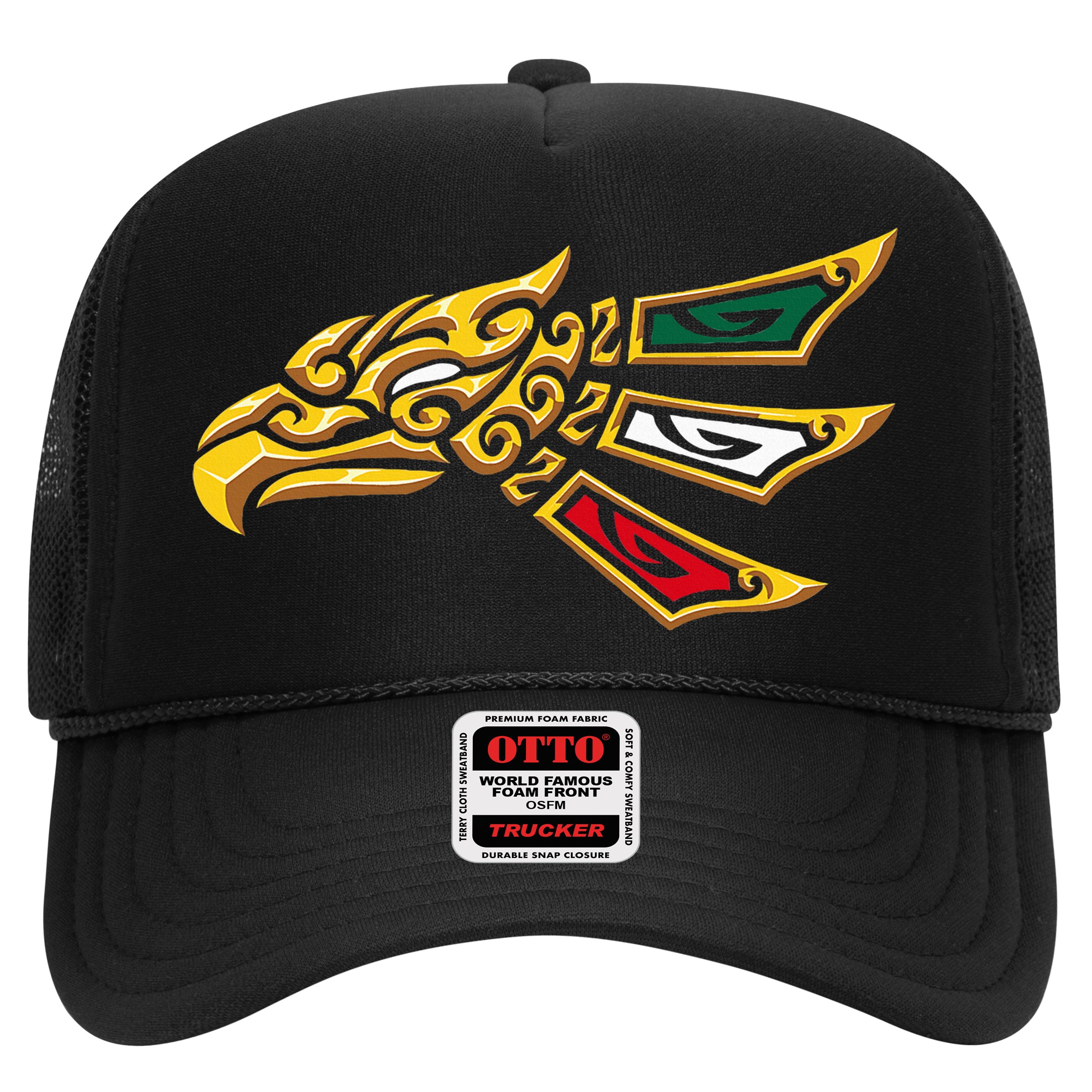 Mexican Eagle Tribal Style Hecho En Mexico Hat