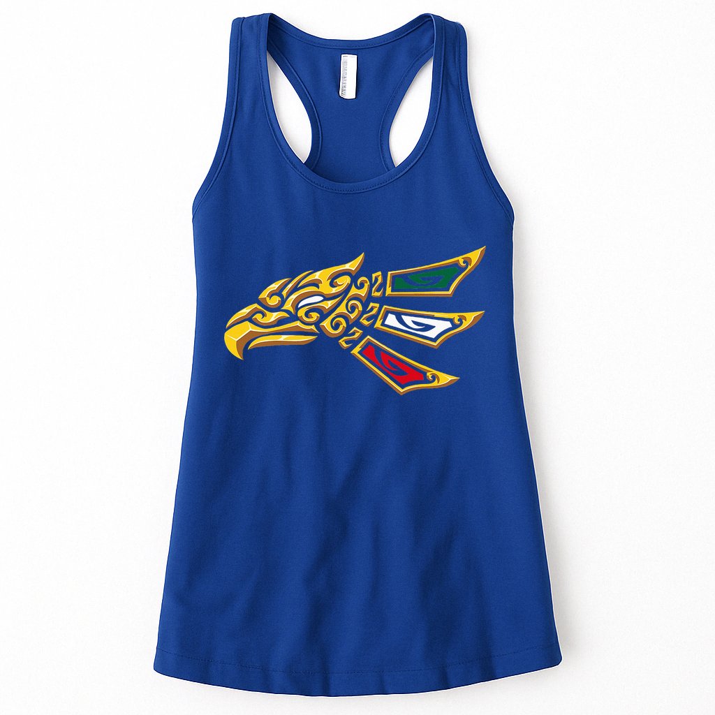 Mexican Eagle Tribal Style Hecho En Mexico Womens Tank Top