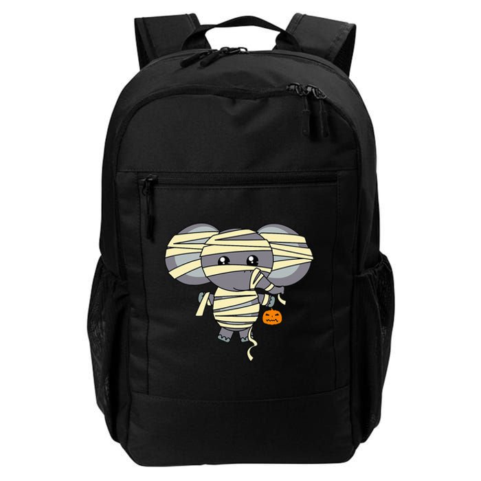 Mummy Elephant Trick Or Treating Costume Cute Halloween Gift Daily Commute Backpack