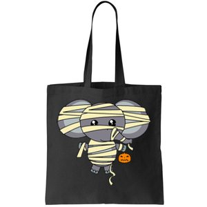 Mummy Elephant Trick Or Treating Costume Cute Halloween Gift Tote Bag