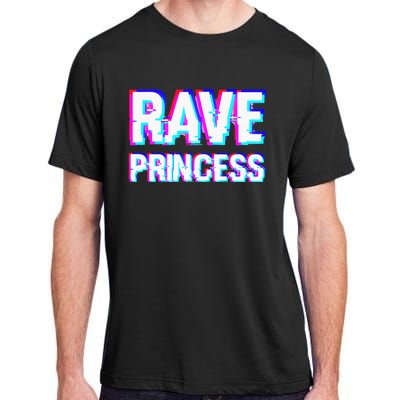 Music EDM Techno Rave Princess Adult ChromaSoft Performance T-Shirt