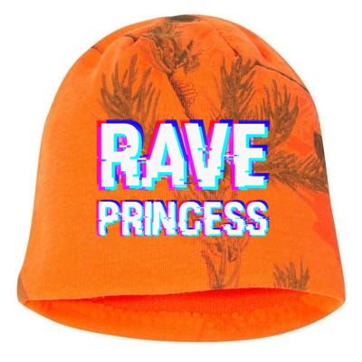 Music EDM Techno Rave Princess Kati - Camo Knit Beanie