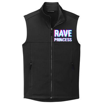 Music EDM Techno Rave Princess Collective Smooth Fleece Vest