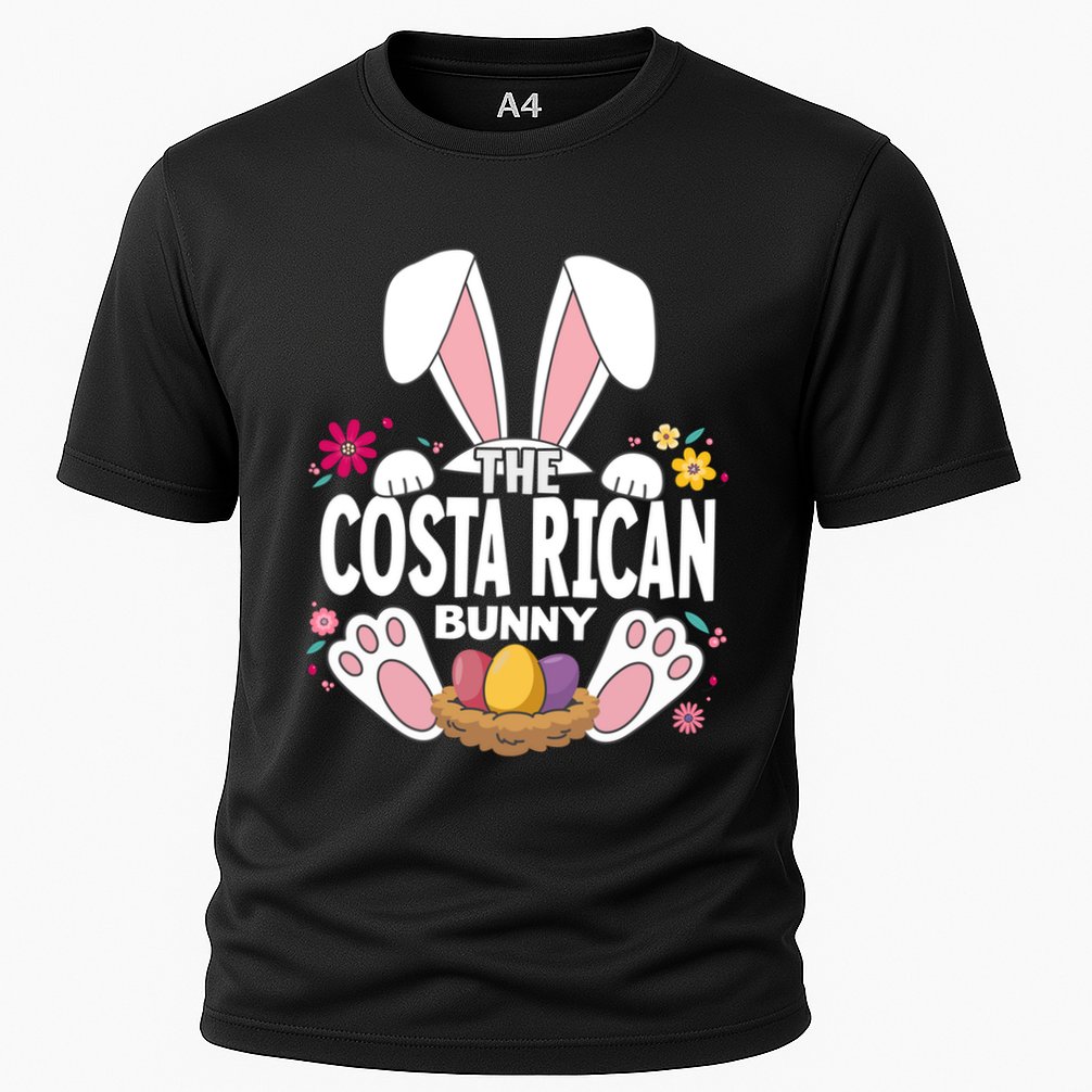 Matching Easter The Costa Rican Bunny Family Great Gift Cooling Performance Crew T-Shirt