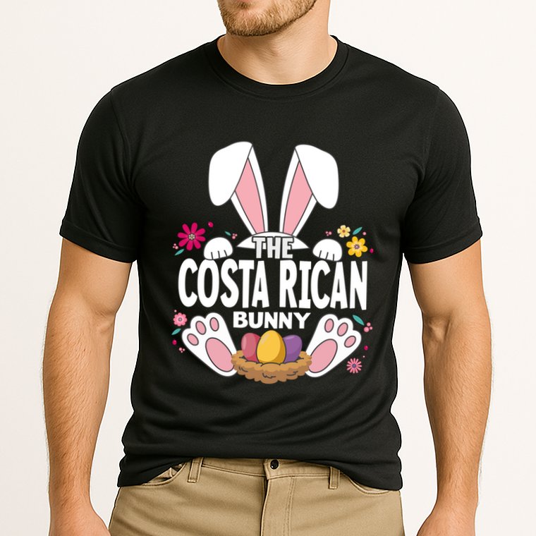 Matching Easter The Costa Rican Bunny Family Great Gift Cooling Performance Crew T-Shirt