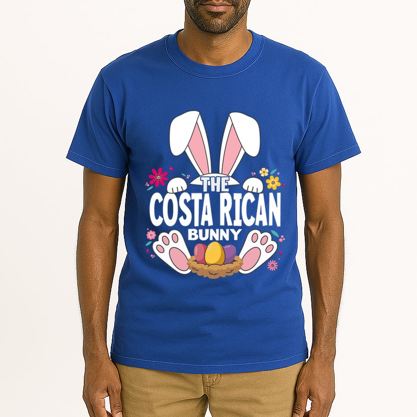 Matching Easter The Costa Rican Bunny Family Great Gift Tall T-Shirt