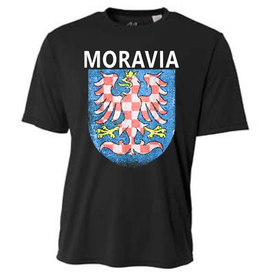 Moravian Emblem Tee Artisticlook Historical Moravia Cooling Performance Crew T-Shirt