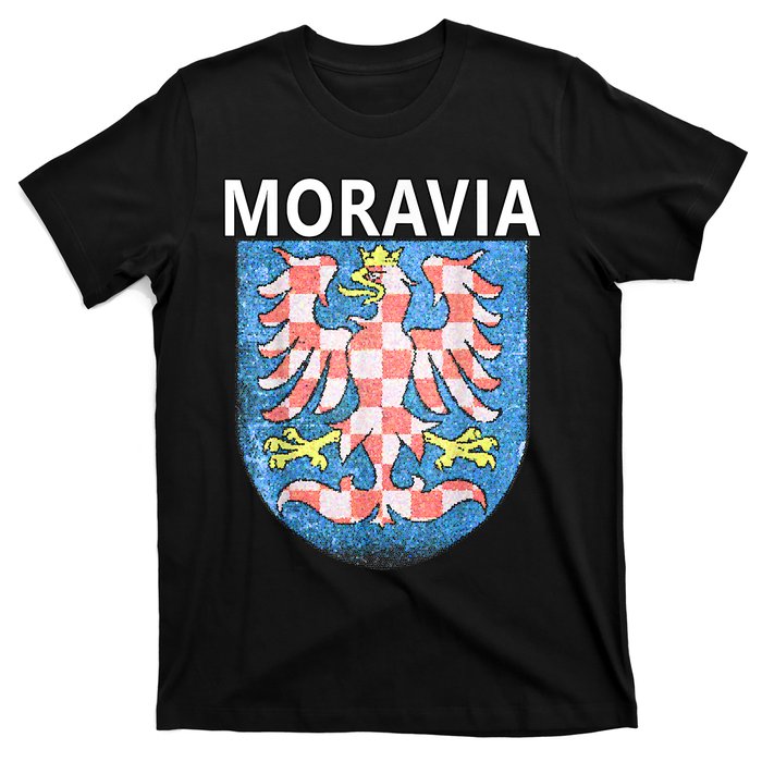 Moravian Emblem Tee Artisticlook Historical Moravia T-Shirt