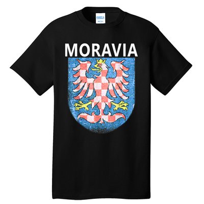 Moravian Emblem Tee Artisticlook Historical Moravia Tall T-Shirt